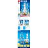 MINGDI LEIBAO K0718 0718 non  DỰ ÁN SPARK BỆ PHÓNG SKY ARROW bộ đồ chơi xếp lắp ráp ghép mô hình City TIANJIAN LAUNCH PAD Thành Phố 407 khối