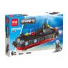MINGDI LEIBAO K0721 0721 non  QUÂN ĐOÀN VŨ TRANG THÉP TRÊN BIỂN BỘ VÀ KHÔNG 4 LOẠI bộ đồ chơi xếp lắp ráp ghép mô hình Military Army STEEL ARMED Quân Sự Bộ Đội 1043 khối