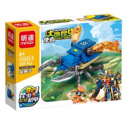 MINGDI LEIBAO K0632 0632 non  SỨ GIẢ CÔN TRÙNG TRÁI ĐẤT 8 MẪU bộ đồ chơi xếp lắp ráp ghép mô hình MESSENGER EARTH INSECT 891 khối