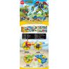 MINGDI LEIBAO K0633 0633 non  MÔ HÌNH NATURE GUARDIAN MECHA 8 bộ đồ chơi xếp lắp ráp ghép mô hình 905 khối