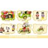 MINGDI LEIBAO 10143 non  TÌM XE BÁN ĐỒ ĂN TRÀ SỮA bộ đồ chơi xếp lắp ráp ghép mô hình FOOD CART 501 khối