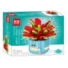 MINGDI LEIBAO K0536 0536 non  NHẬT KÝ HOA MỌNG NƯỚC bộ đồ chơi xếp lắp ráp ghép mô hình Creator SUCCULENT PLANTS Sáng Tạo 919 khối