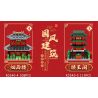 MINGDI LEIBAO K0540 0540 non  8 PHONG CÁCH KIẾN ​​TRÚC QUỐC GIA THÁP HẠC VÀNG THIẾU LÂM TỰ CHUÔNG TÂY AN YANYU TENGWANG PAVILION DINH THỰ CỦA THỦ TƯỚNG HOÀNG THÀNH LẦU WENYUAN CỔNG SHENWU bộ đồ chơi xếp lắp ráp ghép mô hình Architecture Công Trình Kiến Trúc 919 khối