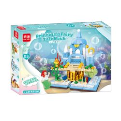 MINGDI LEIBAO K0389 0389 non  TRUYỆN CỔ TÍCH CÔNG CHÚA 4 LOẠI XE BÍ NGÔ LÂU ĐÀI BĂNG TUYẾT CUNG ĐIỆN DƯỚI ĐÁY BIỂN THẢM BAY bộ đồ chơi xếp lắp ráp ghép mô hình PRINCESS'S FAIRY TALE BOOK 1063 khối