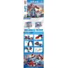 LE YI 85003 non  THẦN CHIẾN TRANH BIẾN HÌNH QINGTIAN bộ đồ chơi xếp lắp ráp ghép mô hình Movie & Game Phim Và Trò Chơi 686 khối