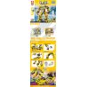 LE YI 85005 non  THẦN CHIẾN TRANH BIẾN HÌNH WASP bộ đồ chơi xếp lắp ráp ghép mô hình Movie & Game Phim Và Trò Chơi 703 khối