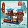 MINGDI LEIBAO K0500 0500 non  4 LOẠI HÌNH KIẾN ​​TRÚC CỔ ĐIỂN PHƯỢNG HOÀNG TRẤN BẾN CẢNG GIANG NAM CHIẾT WUZHEN NHÀ SÁCH bộ đồ chơi xếp lắp ráp ghép mô hình Military Army Quân Sự Bộ Đội 1051 khối