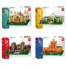 MINGDI LEIBAO K0530 0530 non  4 TRƯỜNG ĐẠI HỌC NỔI TIẾNG THẾ GIỚI PRINCETON MIT VIỆN CÔNG NGHỆ CALIFORNIA HARVARD bộ đồ chơi xếp lắp ráp ghép mô hình Military Army Quân Sự Bộ Đội 1112 khối