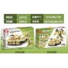 MINGDI LEIBAO K0350 0350 non  CƠ KHÍ XE TĂNG 96B bộ đồ chơi xếp lắp ráp ghép mô hình Military Army TANK MECH Quân Sự Bộ Đội 917 khối