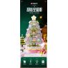 SEMBO 605034 non  HỘP NHẠC CÂY THÔNG NOEL TÌNH YÊU bộ đồ chơi xếp lắp ráp ghép mô hình Creator CHRISTMAS Sáng Tạo 1365 khối