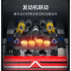 CADA DOUBLEE C62005 62005 non  XE ĐUA CITROEN WRC2008 1:12 tỷ lệ 1:12 bộ đồ chơi xếp lắp ráp ghép mô hình  2008 CITROEN C4 WRC Kỹ Thuật Công Nghệ Cao Mô Hình Phương Tiện 1569 khối