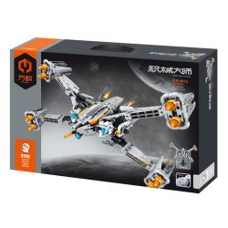 IM.MASTER QIHUI 6813 non  TÀU KIẾM TIA X bộ đồ chơi xếp lắp ráp ghép mô hình  Kỹ Thuật Công Nghệ Cao Mô Hình Phương Tiện 1221 khối