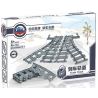 NOT  SWITCHING TRACKS 4531 Kazi KY98215-1 98215-1 Enlighten Qman 640 ZHEGAO QL0315 0315 xếp lắp ráp ghép mô hình CẦN DỊCH CHUYỂN BÀI HÁT ĐIỂM THỦ CÔNG VỚI ĐƯỜNG Trains Tàu Hỏa 8 khối