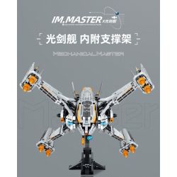 IM.MASTER QIHUI 6813 non  TÀU KIẾM TIA X bộ đồ chơi xếp lắp ráp ghép mô hình  Kỹ Thuật Công Nghệ Cao Mô Hình Phương Tiện 1221 khối