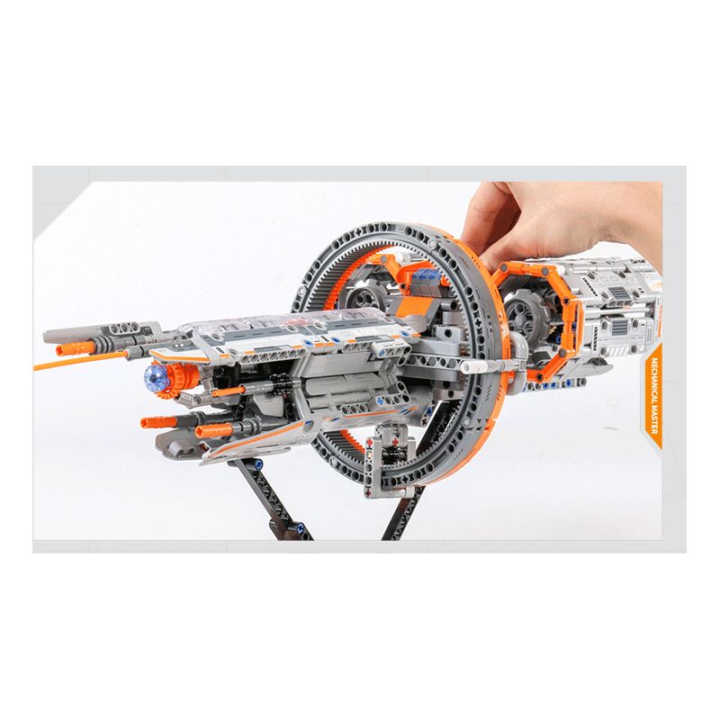 IM.MASTER QIHUI 6814 non  PHI THUYỀN SIRIUS bộ đồ chơi xếp lắp ráp ghép mô hình  Kỹ Thuật Công Nghệ Cao Mô Hình Phương Tiện 1184 khối