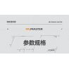 IM.MASTER QIHUI 6814 non  PHI THUYỀN SIRIUS bộ đồ chơi xếp lắp ráp ghép mô hình  Kỹ Thuật Công Nghệ Cao Mô Hình Phương Tiện 1184 khối