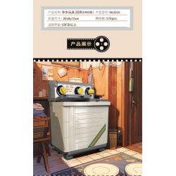 ZHEGAO 662016 non  TRỞ LẠI NĂM 1990 MÁY GIẶT bộ đồ chơi xếp lắp ráp ghép mô hình BACK TO THE 1990'S 578 khối