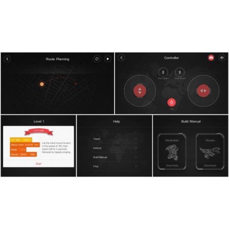 XIAOMI MITU MI ONEBOT JMJQR01IQI 01IQI non  RÔ BỐT TỰ CÂN BẰNG LẬP TRÌNH THÔNG MINH HƠN MINDSTORM EV3 LẮP THÀNH KHỦNG LONG MÁY BAY bộ đồ chơi xếp lắp ráp ghép mô hình  MITU BUILDING BLOCK ROBOT Kỹ Thuật Công Nghệ Cao Mô Hình Phương Tiện 978 khối
