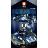 FORANGE FC9115 9115 non  XE BIẾN ÁP TRỰC TIẾP KÉO LÙI MÀU XANH ĐẬM bộ đồ chơi xếp lắp ráp ghép mô hình  ENGINE MORPH Kỹ Thuật Công Nghệ Cao Mô Hình Phương Tiện 609 khối