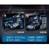 FORANGE FC9115 9115 non  XE BIẾN ÁP TRỰC TIẾP KÉO LÙI MÀU XANH ĐẬM bộ đồ chơi xếp lắp ráp ghép mô hình  ENGINE MORPH Kỹ Thuật Công Nghệ Cao Mô Hình Phương Tiện 609 khối