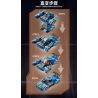 FORANGE FC9116 9116 non  XE BIẾN ÁP TRỰC TIẾP KÉO LÙI MÀU XANH CAM bộ đồ chơi xếp lắp ráp ghép mô hình  ENGINE MORPH Kỹ Thuật Công Nghệ Cao Mô Hình Phương Tiện 611 khối