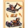 FORANGE FC9311 9311 non  KỸ THUẬT CHIBIAN 4 MÔ HÌNH bộ đồ chơi xếp lắp ráp ghép mô hình  ENGINE MORPH Kỹ Thuật Công Nghệ Cao Mô Hình Phương Tiện 801 khối