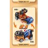 FORANGE FC9311 9311 non  KỸ THUẬT CHIBIAN 4 MÔ HÌNH bộ đồ chơi xếp lắp ráp ghép mô hình  ENGINE MORPH Kỹ Thuật Công Nghệ Cao Mô Hình Phương Tiện 801 khối