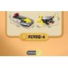 FORANGE FC9312 9312 non  MÔ HÌNH QUÂN ĐỘI CHIBI 4 bộ đồ chơi xếp lắp ráp ghép mô hình  ENGINE MORPH Kỹ Thuật Công Nghệ Cao Mô Hình Phương Tiện 642 khối