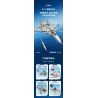 SEMBO 202190 non  MỘT QUỐC GIA HÙNG MẠNH MÁY BAY CHIẾN ĐẤU TRÊN TÀU SÂN J-15 bộ đồ chơi xếp lắp ráp ghép mô hình Military Army Quân Sự Bộ Đội 1298 khối