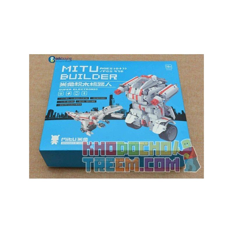XIAOMI MITU MI ONEBOT JMJQR01IQI 01IQI non  RÔ BỐT TỰ CÂN BẰNG LẬP TRÌNH THÔNG MINH HƠN MINDSTORM EV3 LẮP THÀNH KHỦNG LONG MÁY BAY bộ đồ chơi xếp lắp ráp ghép mô hình  MITU BUILDING BLOCK ROBOT Kỹ Thuật Công Nghệ Cao Mô Hình Phương Tiện 978 khối