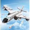 SEMBO 202232 non  VINH QUANG CỦA CƯỜNG QUỐC MÁY BAY NÉM BOM TẦM TRUNG VÀ XA H-6K bộ đồ chơi xếp lắp ráp ghép mô hình Military Army Quân Sự Bộ Đội 1294 khối