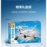 SEMBO 202232 non  VINH QUANG CỦA CƯỜNG QUỐC MÁY BAY NÉM BOM TẦM TRUNG VÀ XA H-6K bộ đồ chơi xếp lắp ráp ghép mô hình Military Army Quân Sự Bộ Đội 1294 khối