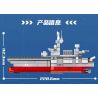 ZHEGAO QL2600 2600 non  TÀU TẤN CÔNG ĐỔ BỘ TYPE 075 HẢI NAM bộ đồ chơi xếp lắp ráp ghép mô hình Military Army Quân Sự Bộ Đội 404 khối
