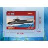 ZHEGAO QJ5181 5181 non  TÀU NGẦM HẠT NHÂN CHIẾN LƯỢC TYPE 094 tỷ lệ 1:205 bộ đồ chơi xếp lắp ráp ghép mô hình Military Army Quân Sự Bộ Đội 990 khối