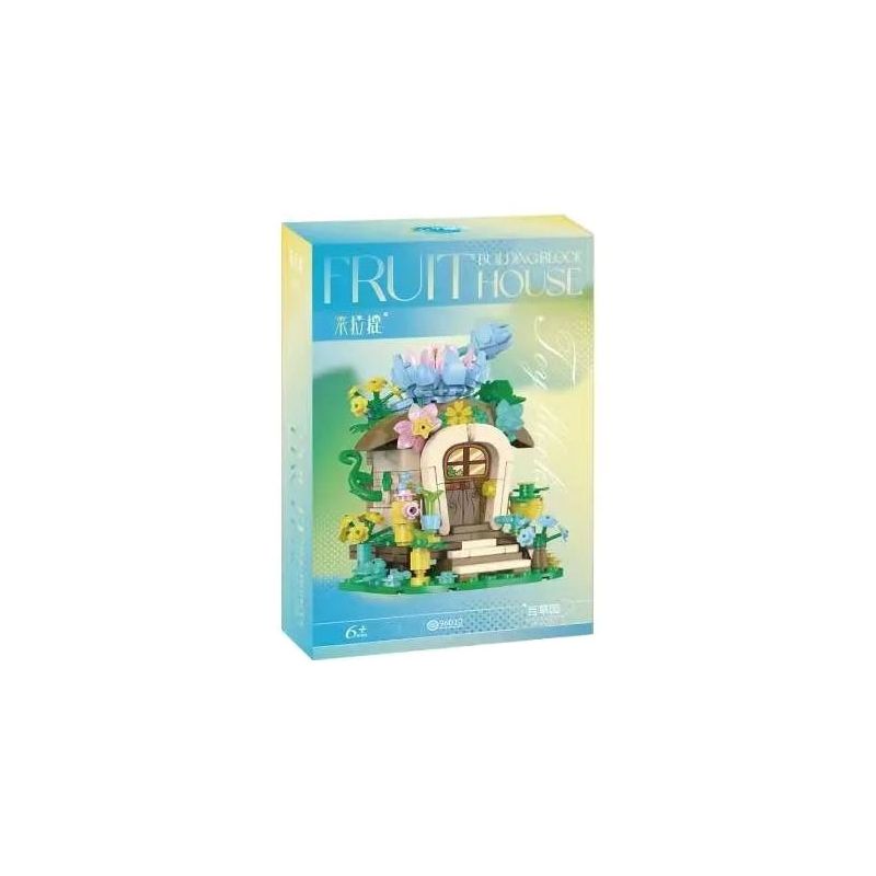 MILATI 96012 non  VƯỜN BÁCH THẢO bộ đồ chơi xếp lắp ráp ghép mô hình SUCCULENT PLANTS