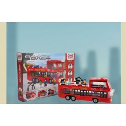 MAIN STATION CULTURAL AND CREATIVE KB7111 7111 non  XE BUÝT GA CHÍNH bộ đồ chơi xếp lắp ráp ghép mô hình City Thành Phố 665 khối