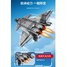SEMBO 202199 non  QUỐC GIA HÙNG MẠNH TIÊM KÍCH TÀNG HÌNH J-20 bộ đồ chơi xếp lắp ráp ghép mô hình Military Army Quân Sự Bộ Đội 845 khối