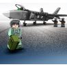 SEMBO 202199 non  QUỐC GIA HÙNG MẠNH TIÊM KÍCH TÀNG HÌNH J-20 bộ đồ chơi xếp lắp ráp ghép mô hình Military Army Quân Sự Bộ Đội 845 khối