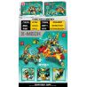 MINGDI LEIBAO K0765 0765 non  CƠ GIÁP HOÀNG ĐẠO THẦN LONG bộ đồ chơi xếp lắp ráp ghép mô hình ZODIAC SIGNS MECHA 571 khối