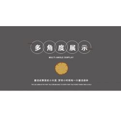 MorkModel 031074 Mork Model 031074 non  TÚP LỀU RỪNG bộ đồ chơi xếp lắp ráp ghép mô hình Creator FOREST CABIN Sáng Tạo 1645 khối