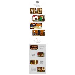 MorkModel 031074 Mork Model 031074 non  TÚP LỀU RỪNG bộ đồ chơi xếp lắp ráp ghép mô hình Creator FOREST CABIN Sáng Tạo 1645 khối