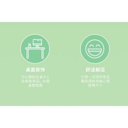 XINGBAO XB-05007 05007 XB05007 non  CHẬU HOA NÉT QUYẾN RŨ CỦA RỪNG XANH bộ đồ chơi xếp lắp ráp ghép mô hình Creator THE CHARM OF GREEN POTTED PLANTS Sáng Tạo 1534 khối