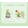 XINGBAO XB-05007 05007 XB05007 non  CHẬU HOA NÉT QUYẾN RŨ CỦA RỪNG XANH bộ đồ chơi xếp lắp ráp ghép mô hình Creator THE CHARM OF GREEN POTTED PLANTS Sáng Tạo 1534 khối