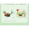 XINGBAO XB-05007 05007 XB05007 non  CHẬU HOA NÉT QUYẾN RŨ CỦA RỪNG XANH bộ đồ chơi xếp lắp ráp ghép mô hình Creator THE CHARM OF GREEN POTTED PLANTS Sáng Tạo 1534 khối