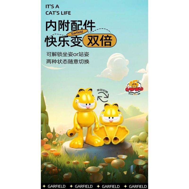 SLUBAN M38-B1225 B1225 1225 M38B1225 38-B1225 non  THÓI QUEN HÀNG NGÀY CỦA GARFIELD ĂN UỐNG bộ đồ chơi xếp lắp ráp ghép mô hình Movie & Game GARFIELD IT'S CAT'S LIFE Phim Và Trò Chơi 194 khối