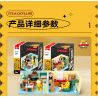 SLUBAN M38-B1225 B1225 1225 M38B1225 38-B1225 non  THÓI QUEN HÀNG NGÀY CỦA GARFIELD ĂN UỐNG bộ đồ chơi xếp lắp ráp ghép mô hình Movie & Game GARFIELD IT'S CAT'S LIFE Phim Và Trò Chơi 194 khối