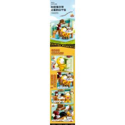 SLUBAN M38-B1226 B1226 1226 M38B1226 38-B1226 non  GARFIELD DAILY GIỜ CHIẾU PHIM bộ đồ chơi xếp lắp ráp ghép mô hình Movie & Game GARFIELD IT'S CAT'S LIFE Phim Và Trò Chơi