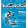 SEMBO 202224 202225 202226 202227 non  QUỐC GIA HÙNG MẠNH CUỒNG PHONG CHIẾN BINH 4 TỔ HỢP bộ đồ chơi xếp lắp ráp ghép mô hình Military Army Quân Sự Bộ Đội 887 khối
