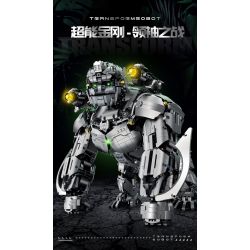 GULY 80501 non  NHỮNG ĐIỀU ĐÁNG KINH NGẠC TRẬN CHIẾN CỦA NHÀ LÃNH ĐẠO bộ đồ chơi xếp lắp ráp ghép mô hình TRANSFORMROBOT 4160 khối