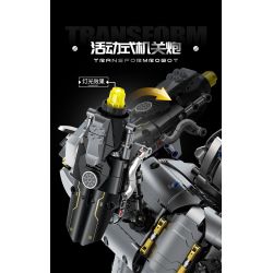 GULY 80501 non  NHỮNG ĐIỀU ĐÁNG KINH NGẠC TRẬN CHIẾN CỦA NHÀ LÃNH ĐẠO bộ đồ chơi xếp lắp ráp ghép mô hình TRANSFORMROBOT 4160 khối